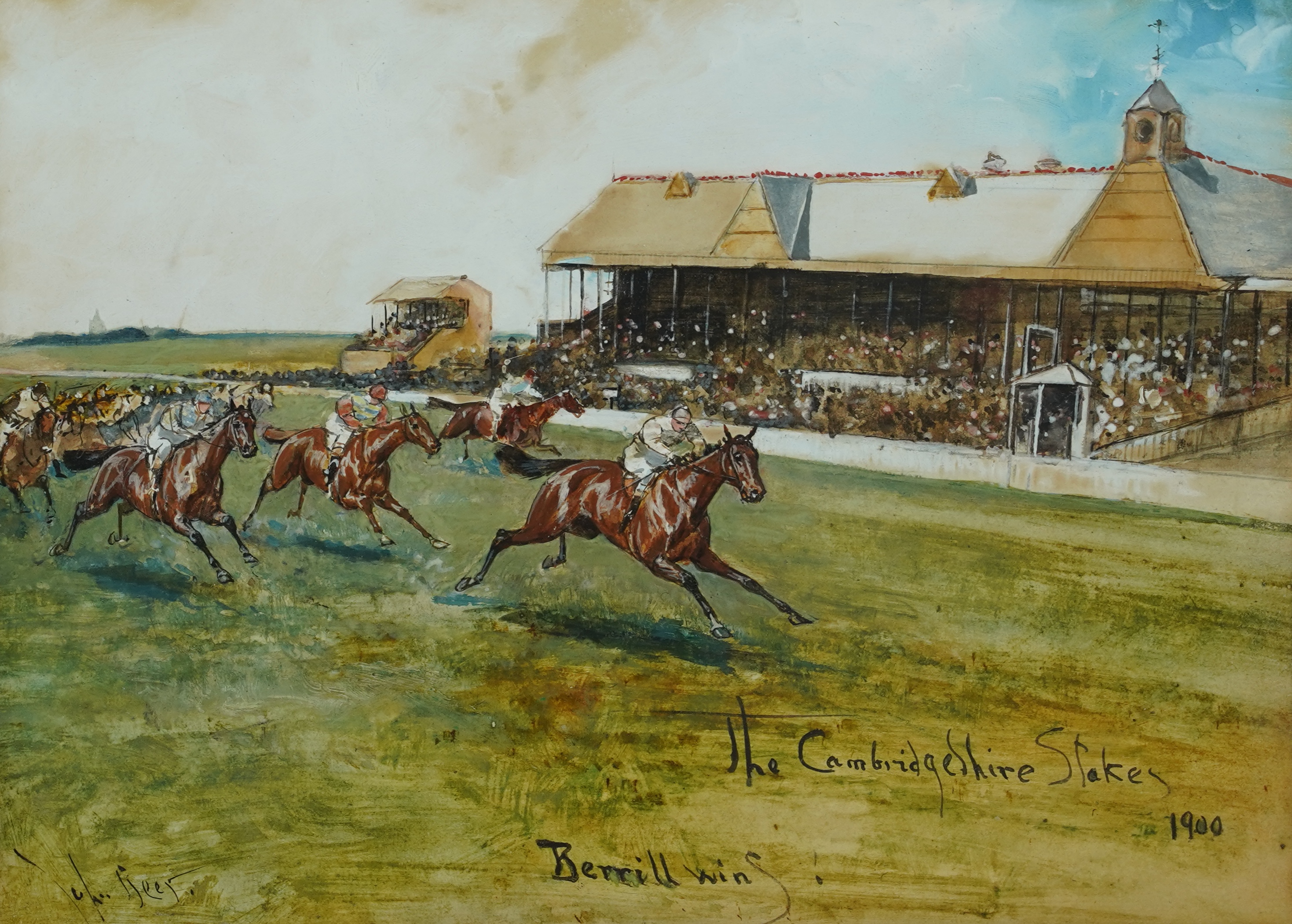 John Beer (c.1860-c.1930), 'Ambush II Wins'